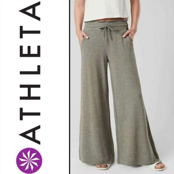 athleta compose wide leg